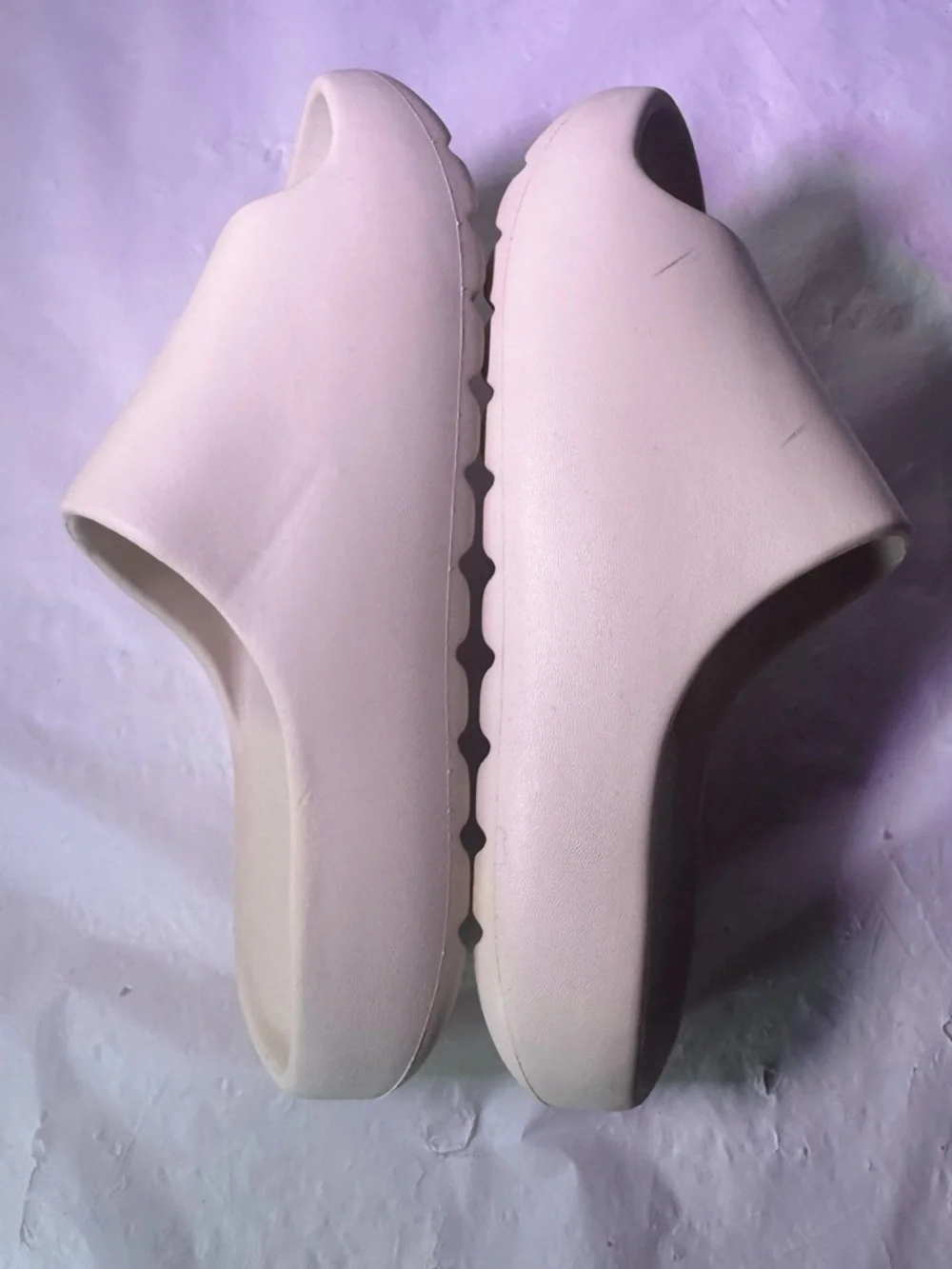 Society Women’s Cream Slide Sandals